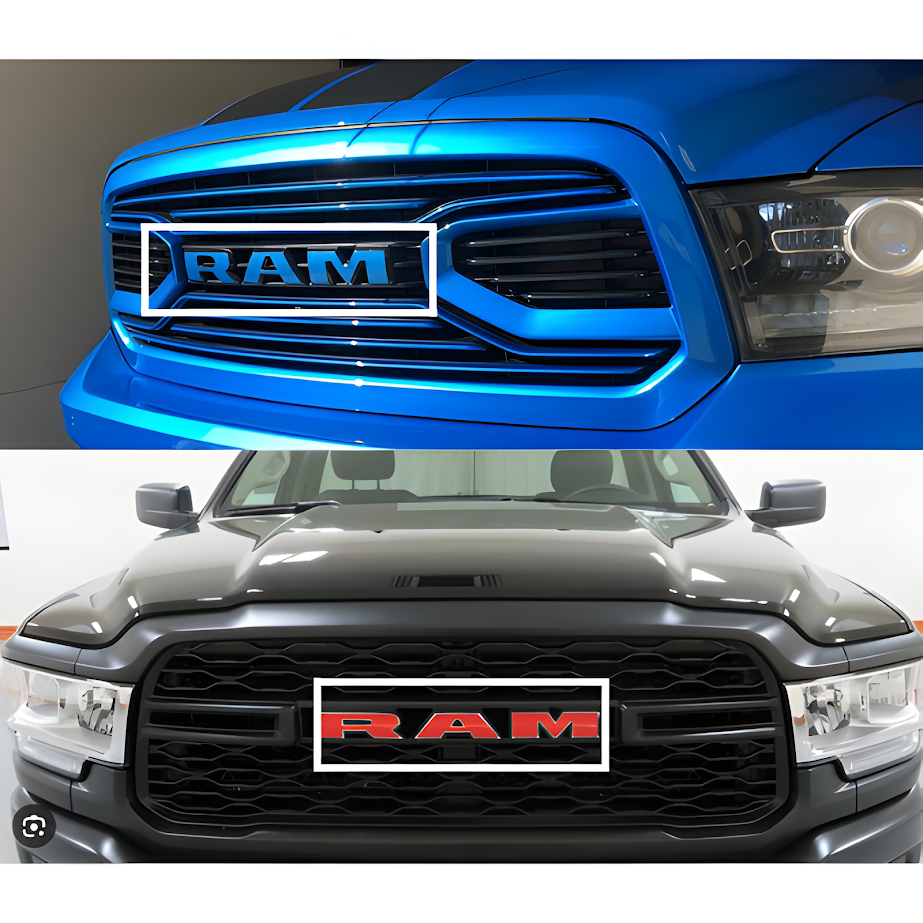 2019-2026 RAM Grille Emblem