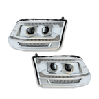 2009-18 DODGE RAM ALPHAREX G2 5TH GEN RAM STYLE HEADLIGHTS