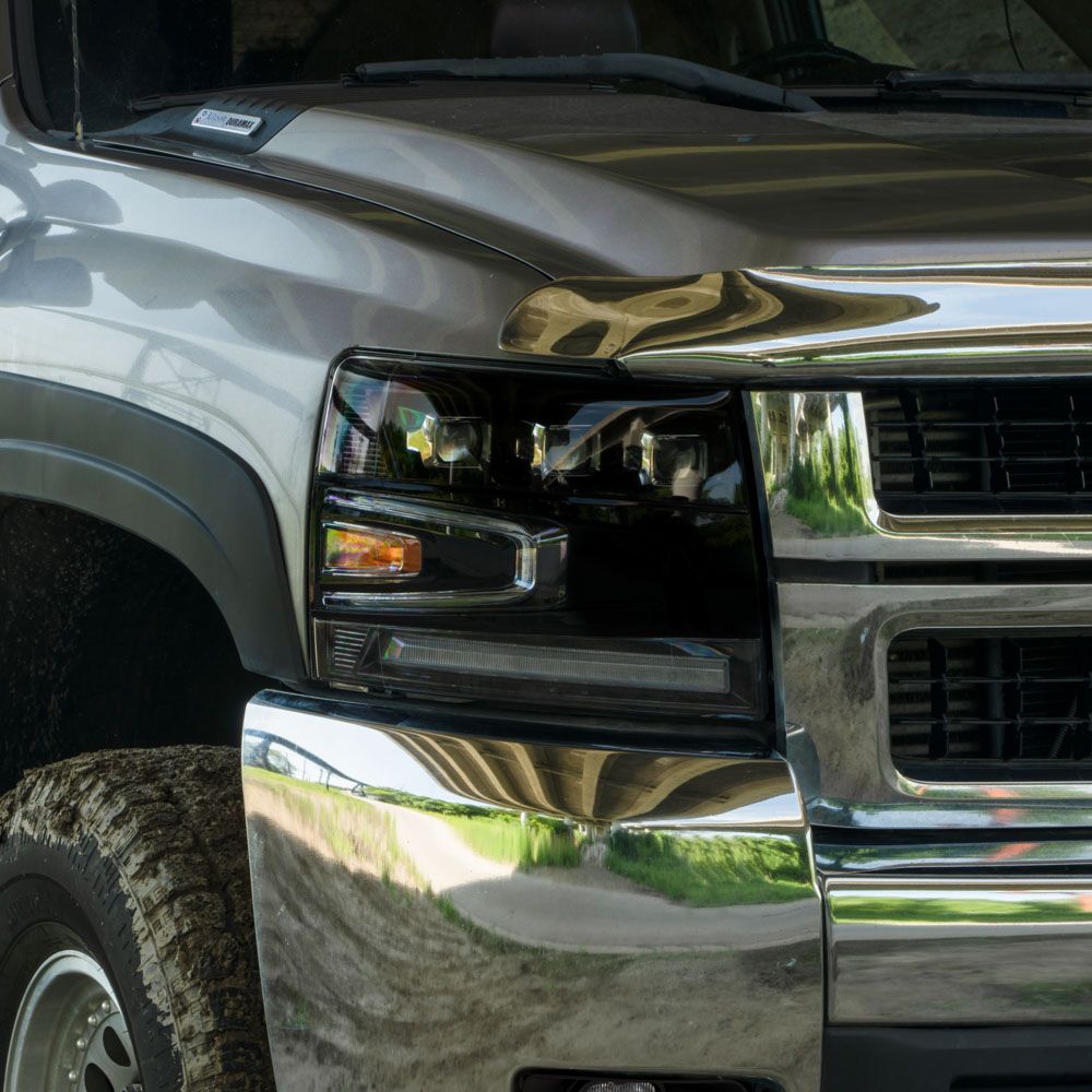 2007-2013 Chevrolet Silverado LED Projector Headlights