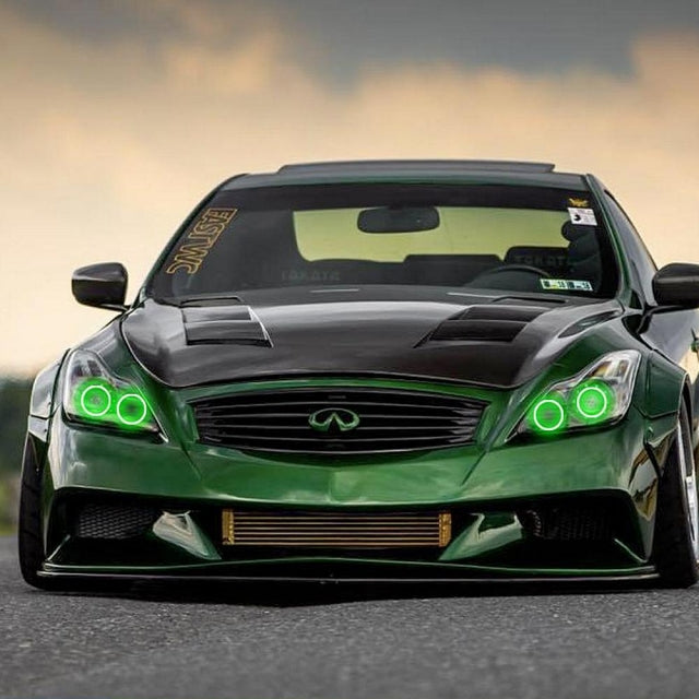 2008-2010 INFINITI G37 COUPE HALO AND FOG HALO BUNDLE - RGBW