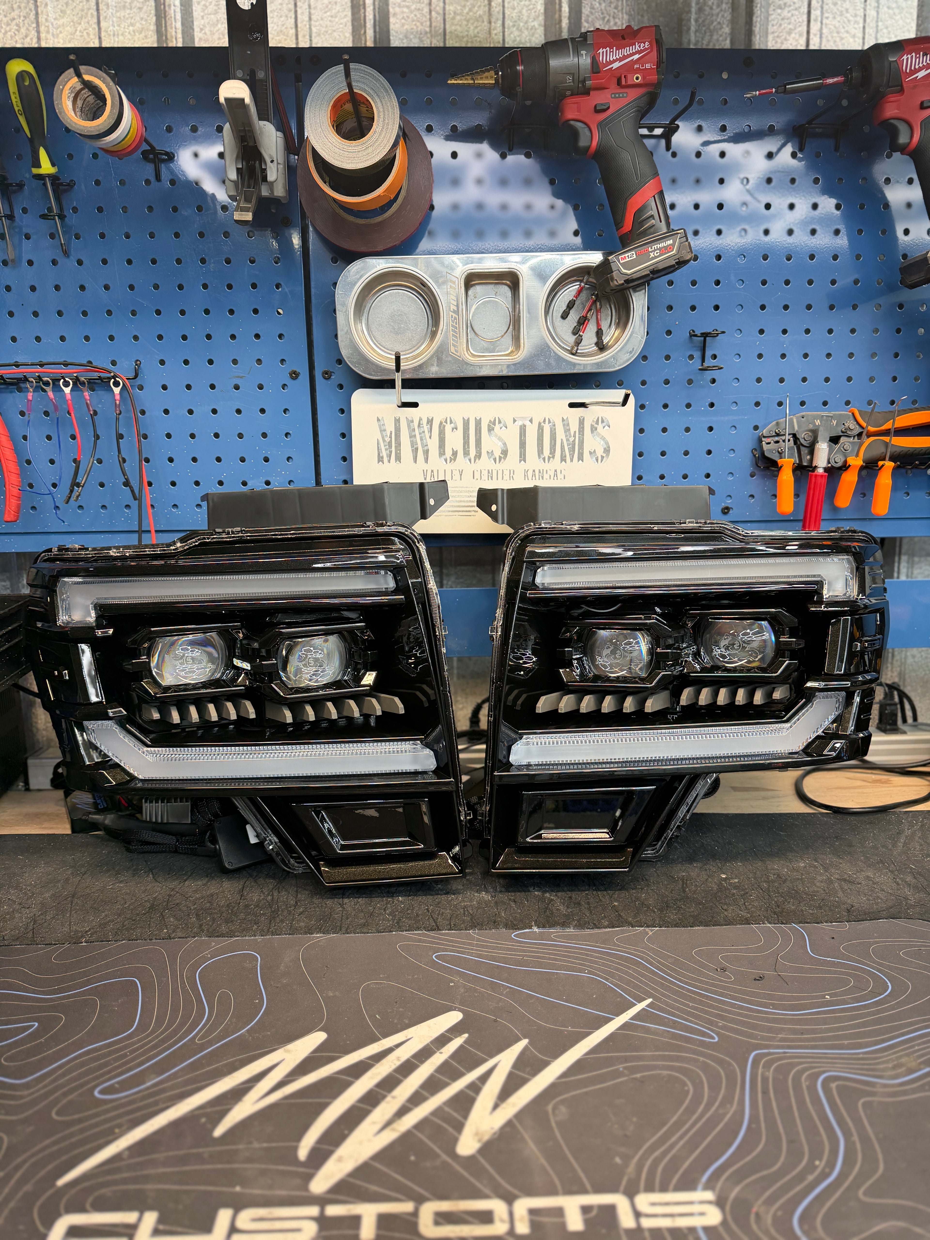 2009-2014 Ford F150 XB Evo Hybrid LED Custom Headlights
