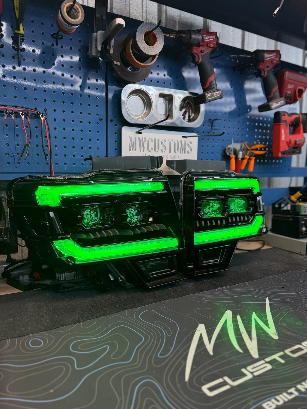 2009-2014 Ford F150 XB Evo Hybrid LED Custom Headlights