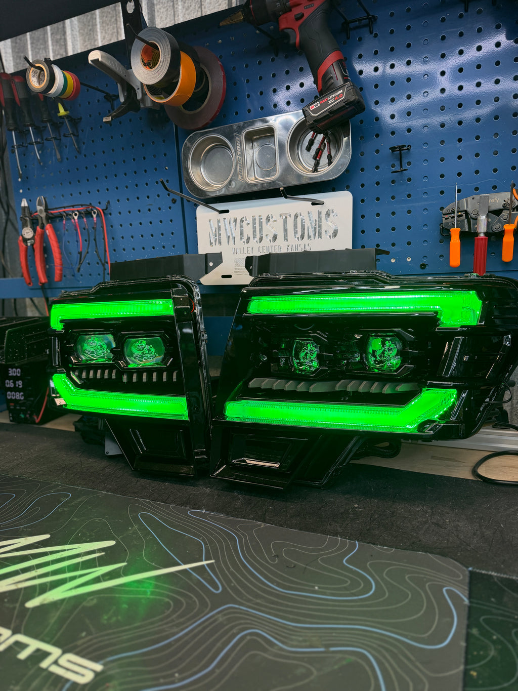 2009-2014 Ford F150 XB Evo Hybrid LED Custom Headlights