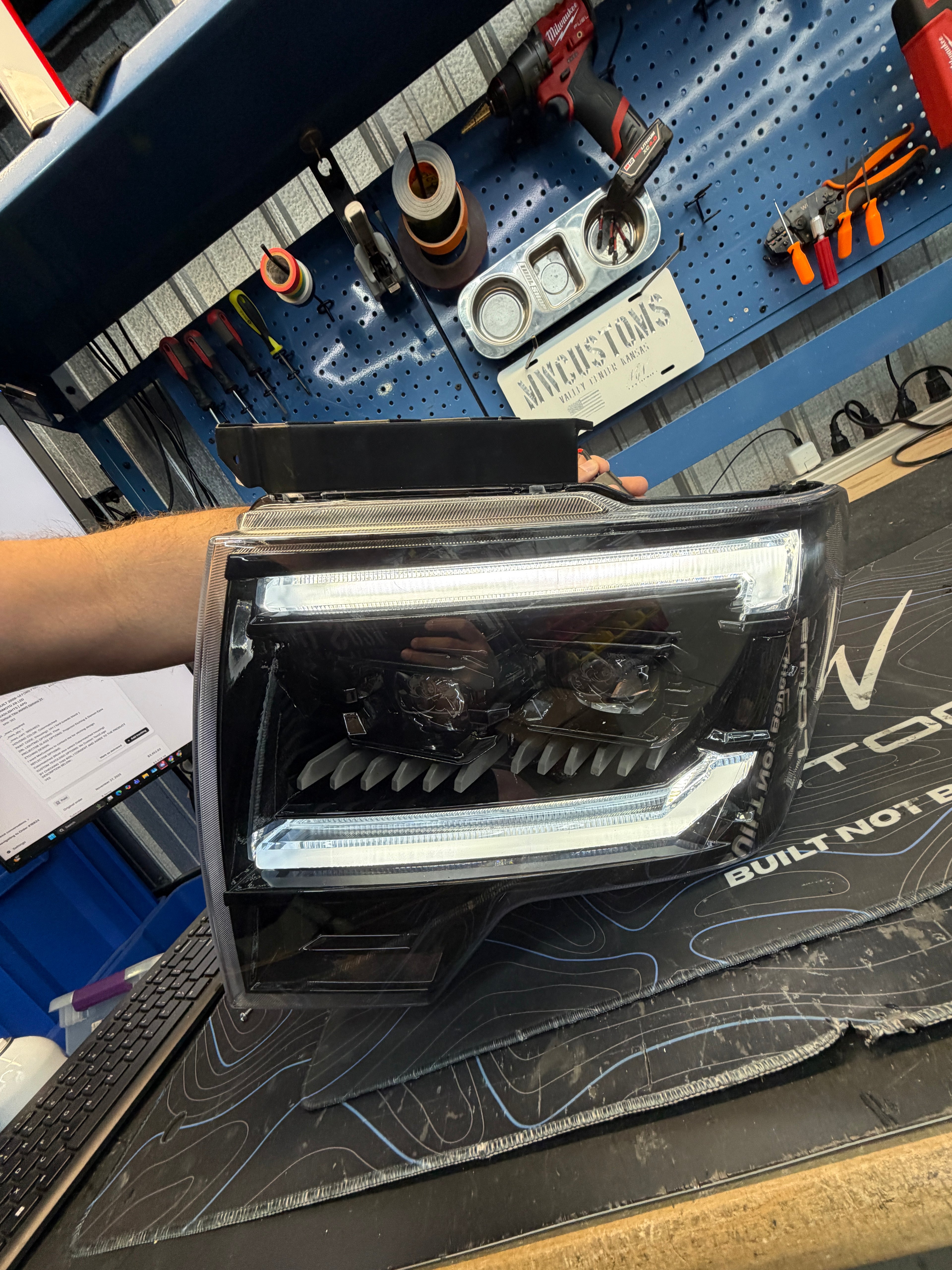 2009-2014 Ford F150 XB Evo Hybrid LED Custom Headlights