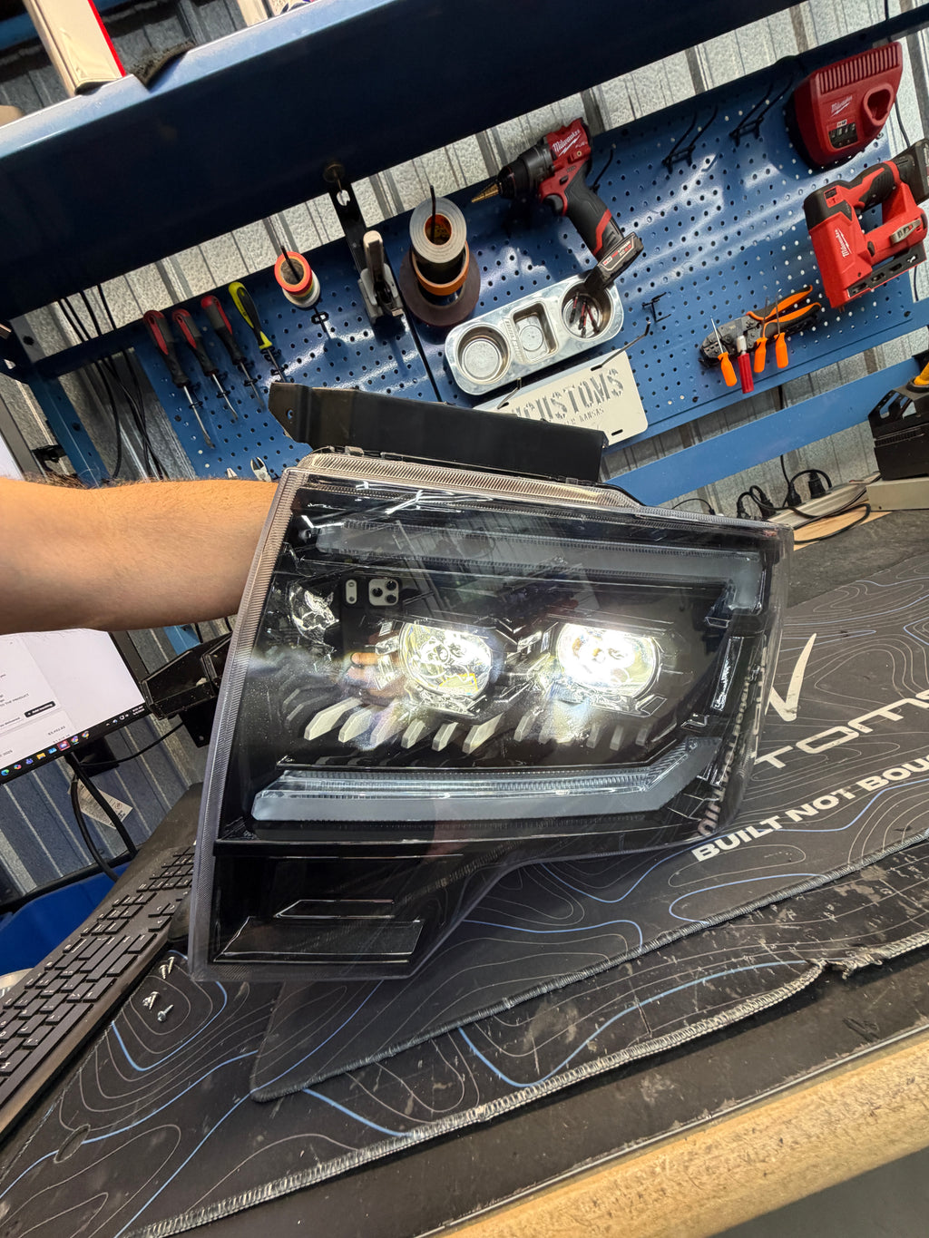 2009-2014 Ford F150 XB Evo Hybrid LED Custom Headlights