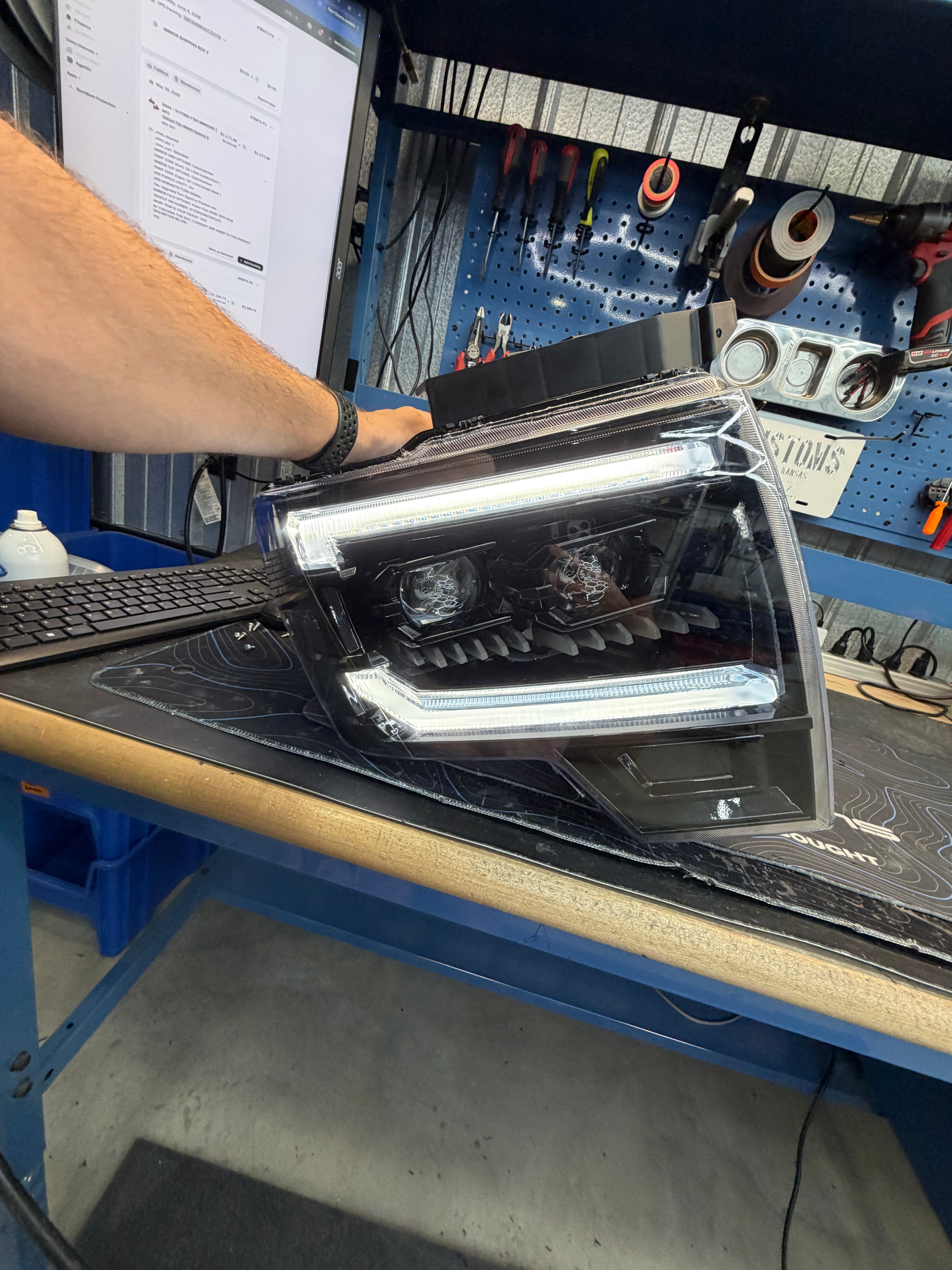 2009-2014 Ford F150 XB Evo Hybrid LED Custom Headlights