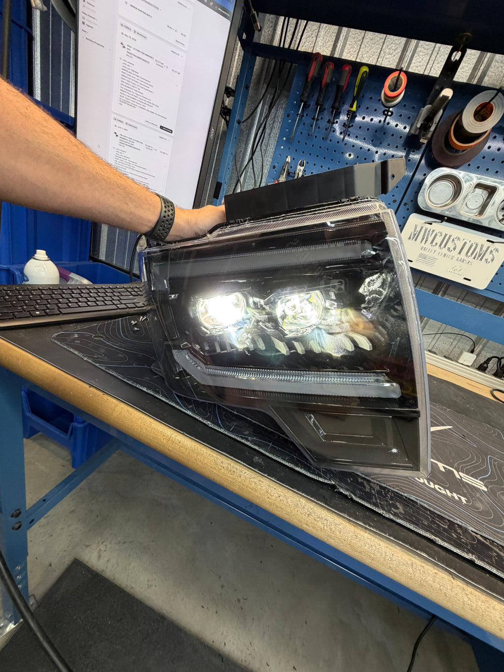2009-2014 Ford F150 XB Evo Hybrid LED Custom Headlights