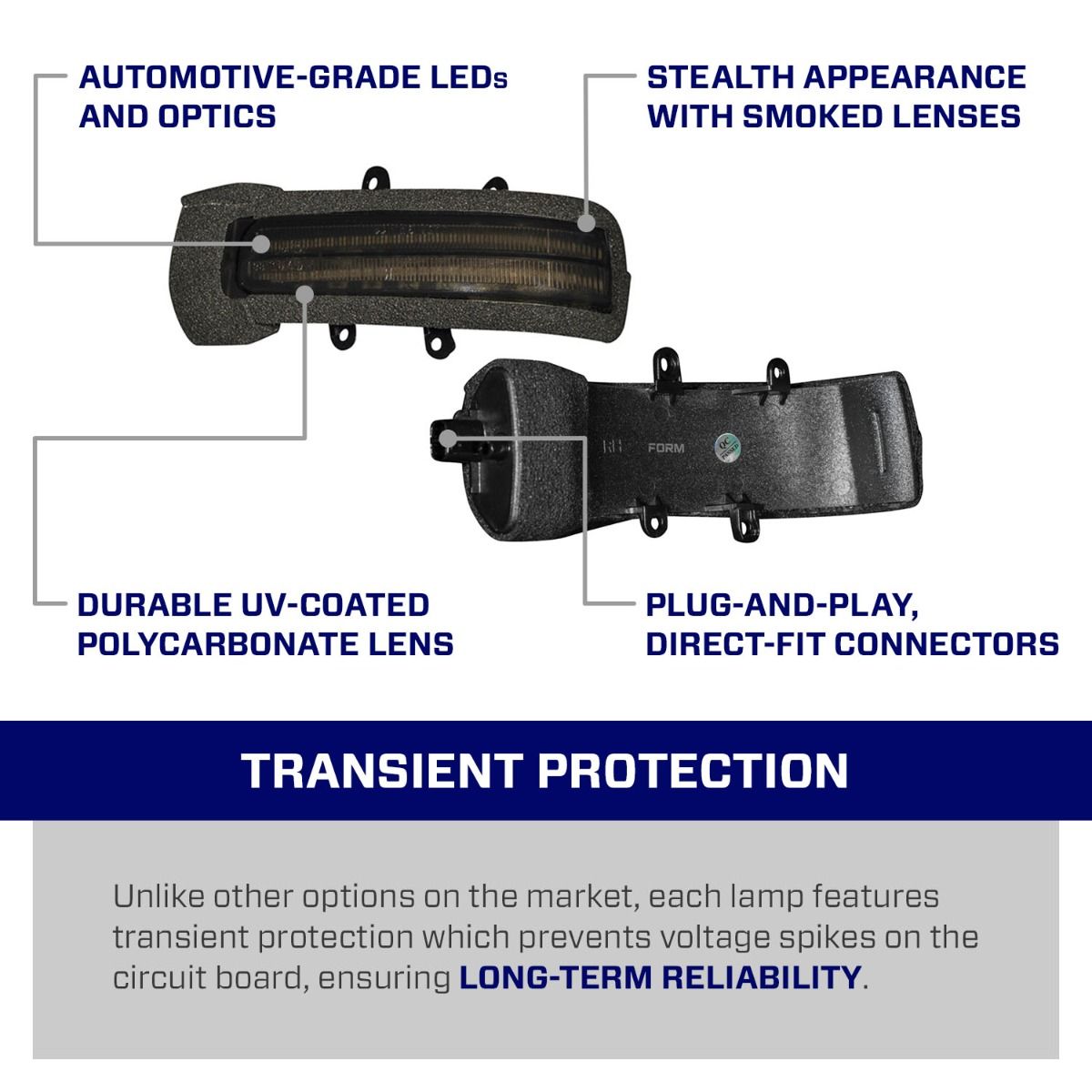 2012-2015 Toyota Tacoma LED Mirror Lights