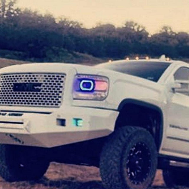 2014-2015 GMC SIERRA DRL BUNDLE WITH PROJECTOR HALOS - RGBW