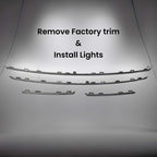 2015-2017 Ford F150 LED “Ghost” Grille Light Kit – Platinum, 6500 K White, IP67 Waterproof