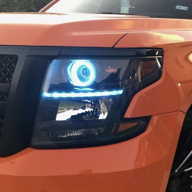 2015-2020 CHEVROLET SUBURBAN DRL AND PROJECTOR HALO BUNDLE - RGBW