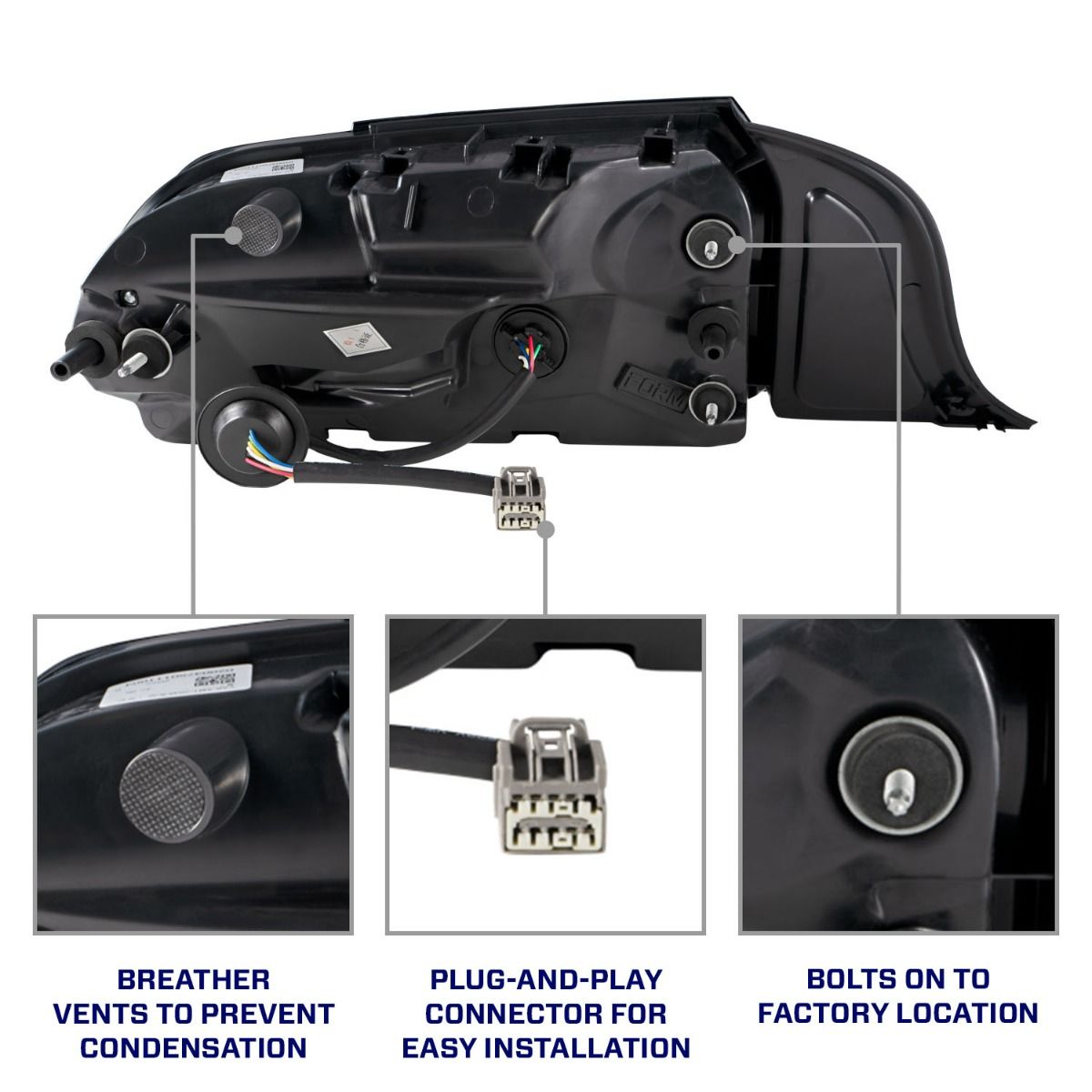 2015-2023 Ford Mustang LED Tail Lights