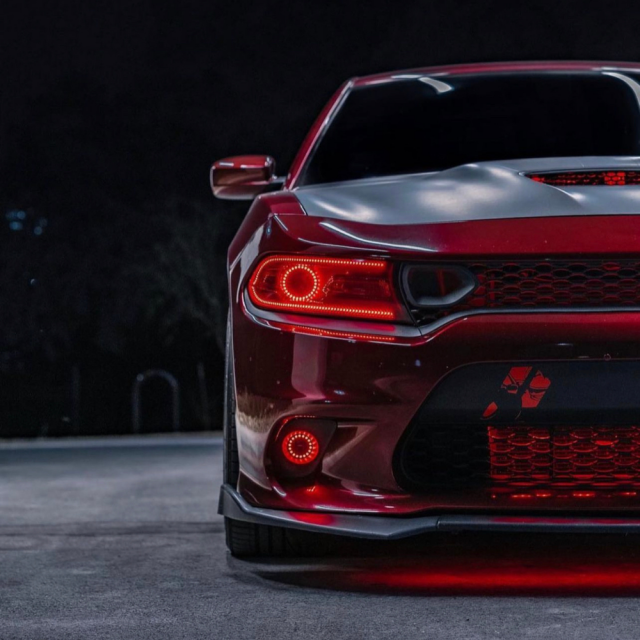 2015-2023 DODGE CHARGER DRL & PROJECTOR HALO BUNDLE - RGBW
