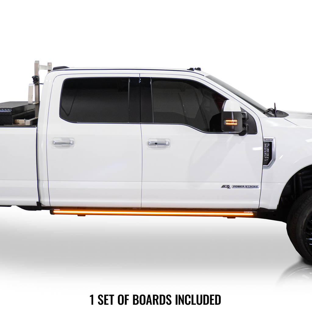 2023-2026 Ford F-250/F-350 Super Duty | Powered Light Up Running Boards