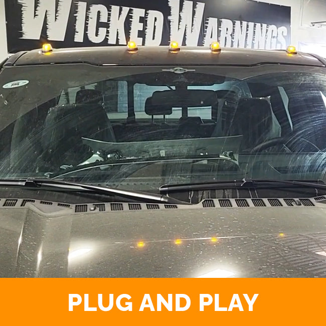 Cab Clearance Lights Auto Flasher (WAF) Kit