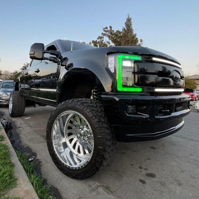 2017+ FORD SUPER DUTY DRL BUNDLE WITH SEQUENTIAL TURN SIGNAL - FLOW SERIES
