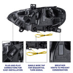 2018-2023 Ford Mustang LED Headlights