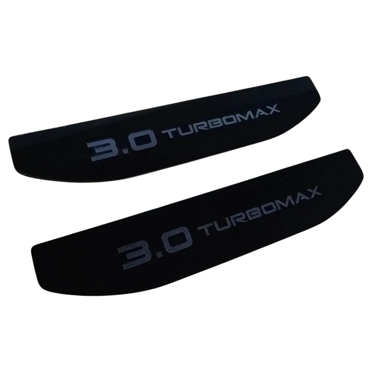 2019-2026 GMC Sierra 1500 | 3.0 Turbomax Fender Emblem Inserts (installed reference photo)