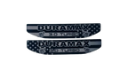 2019-2026 GMC Sierra 1500 | Duramax 3.0 Turbo American Flag Fender Emblem Inserts (installed reference photo)