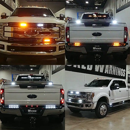 F-450 Truck Safety Lights