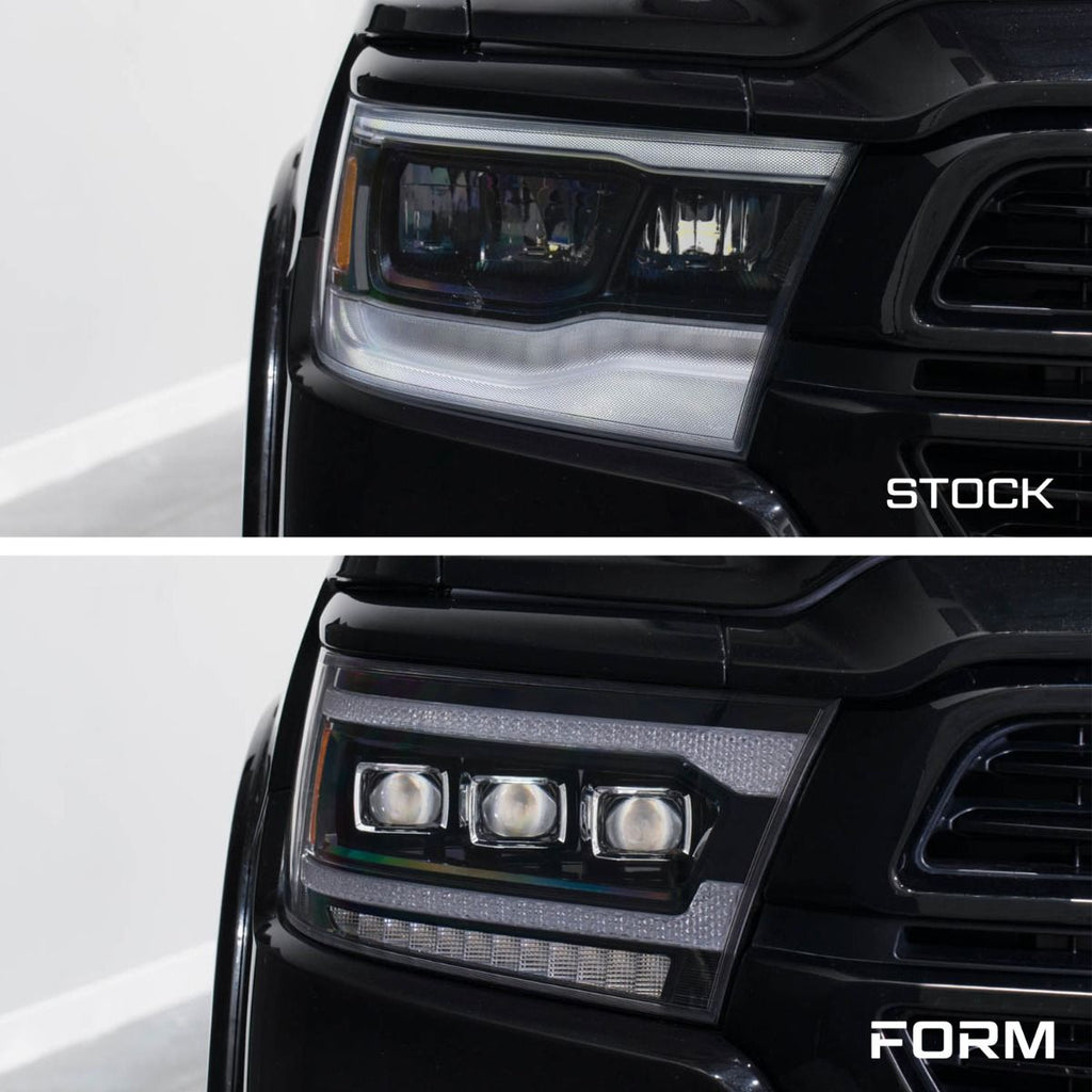 2019-2024 Ram 1500 Sequential LED Projector Headlights