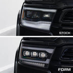 2019-2024 Ram 1500 Sequential LED Projector Headlights