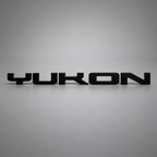2021-2026 GMC Yukon | Custom YUKON Liftgate Emblem (installed reference photo)