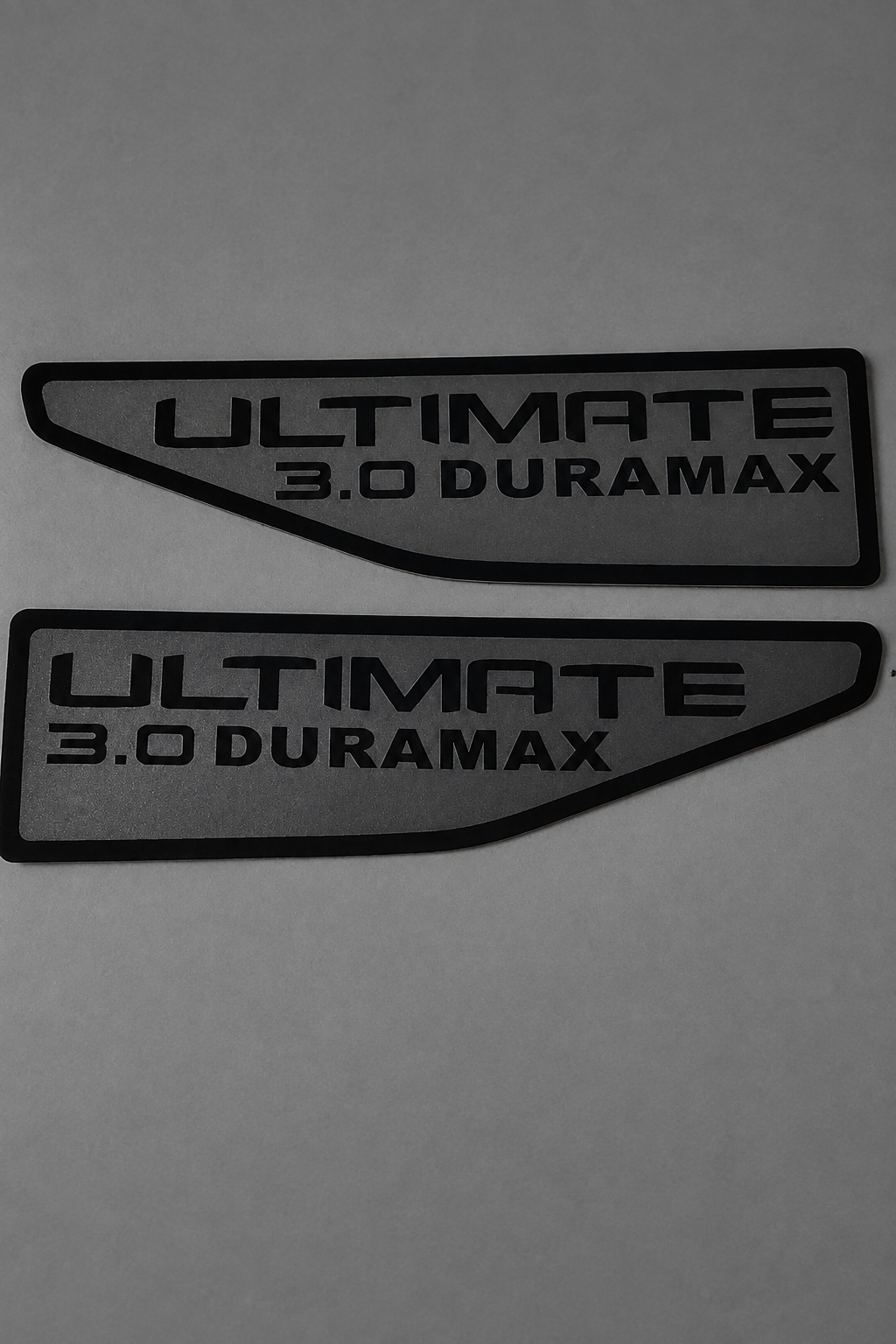 2021-2026 GMC Yukon | Ultimate 3.0 Duramax-Style Fender Emblem Inserts (Pair) (installed reference photo)