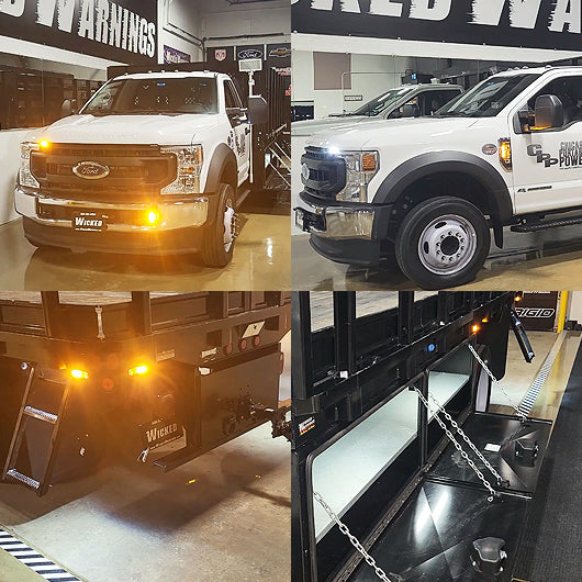 F-450 Stake Body Strobe Lights Kit