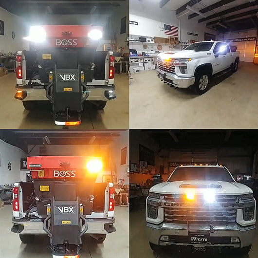 2500 HD Z71 Snow Plow Strobe Kit