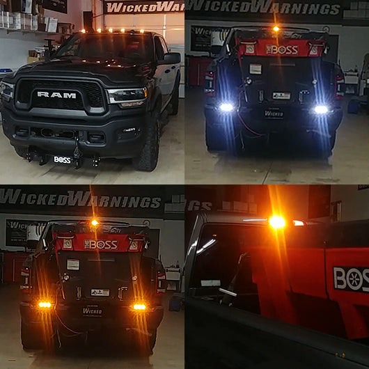 2500 Snow Plow Warning Lights Kit