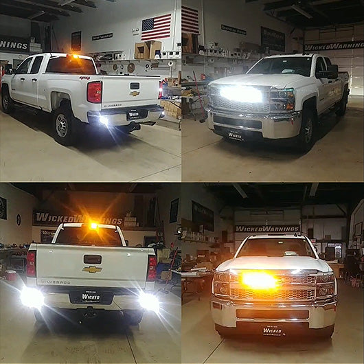 2500 HD Amber-White Kit