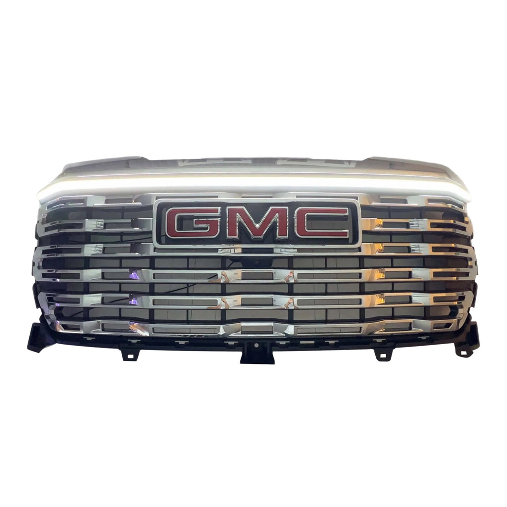 2024-2026 GMC Sierra 1500 LED Grille Light Kit – AT4/AT4X/SLT/Denali/Denali Ultimate, IP67, Plug-and-Play Ready