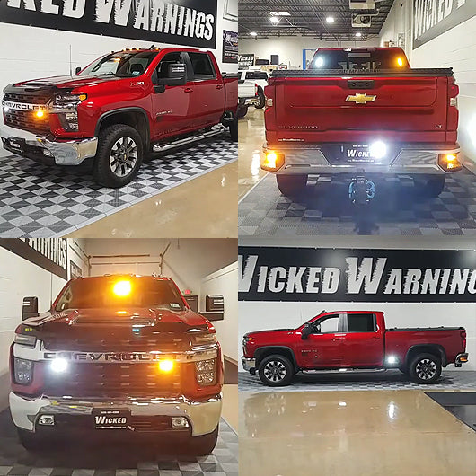 2500HD Construction Truck Strobe Lights