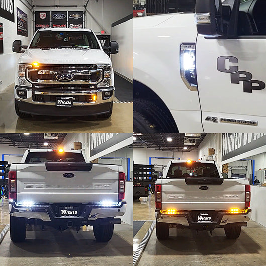 F-350 Truck Safety Lights Kit