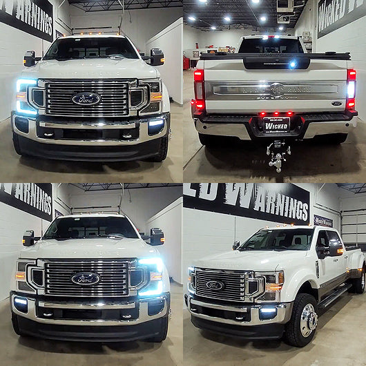 F-450 King Ranch Factory Strobe Light Kit