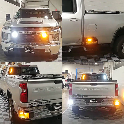 Z71 2500HD Truck Safety Lights Kit