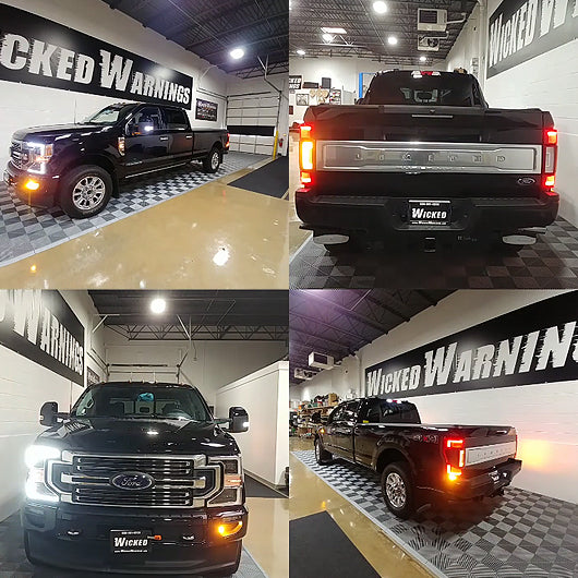 F-350 Work/Plow Truck Strobe Kit