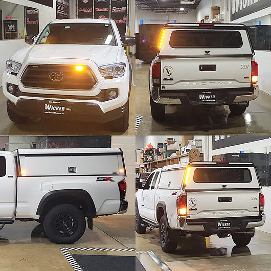 Contractor Truck Warning Lights Kit