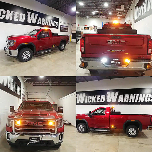 2500 HD Plow Strobes & Light Bar