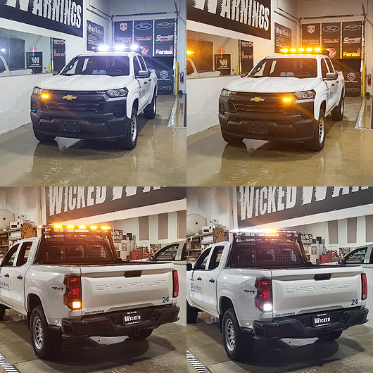 Public Works Truck Safety Lights Kit