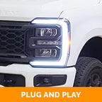 Headlight DRL (C-Ring) Auto Flasher (WAF) Kit