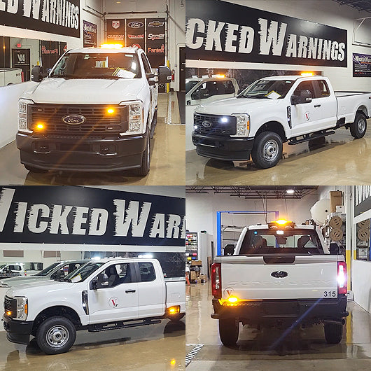 F-250 XL Warning Lights Kit