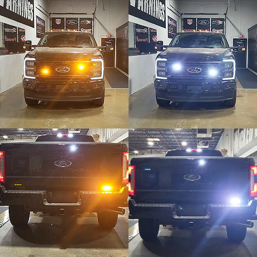 Super F-250 Duty Lariat Truck Strobe Light Kit
