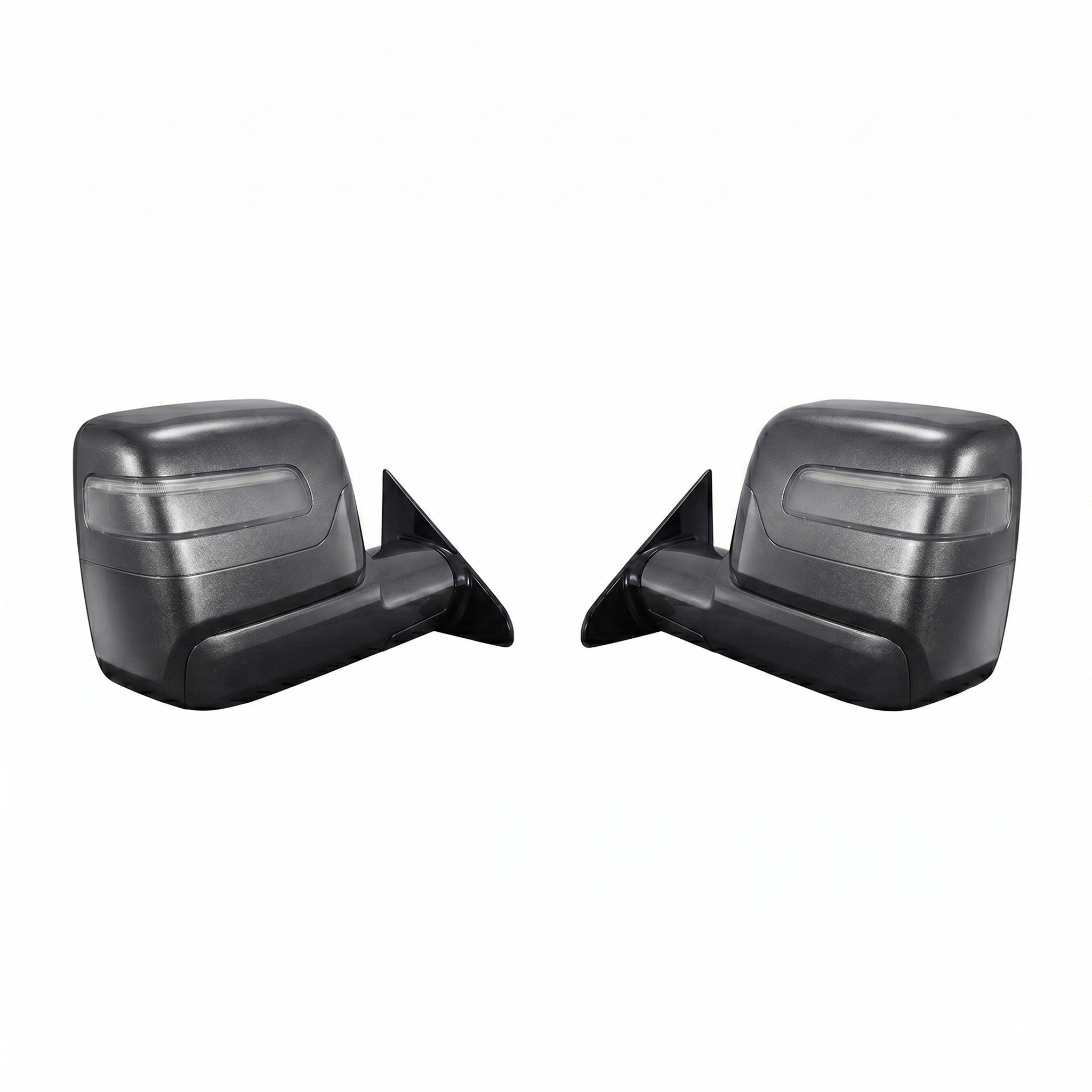 2009-2018 Ram 1500 Tow Mirrors (New Style) (Colormatched Arm)