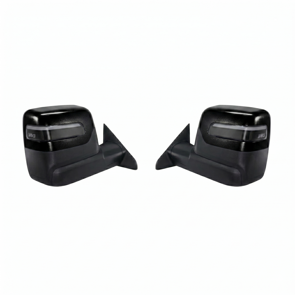 2010-2018 Ram 2500/3500 Tow Mirrors (New Style) (Textured Arm)