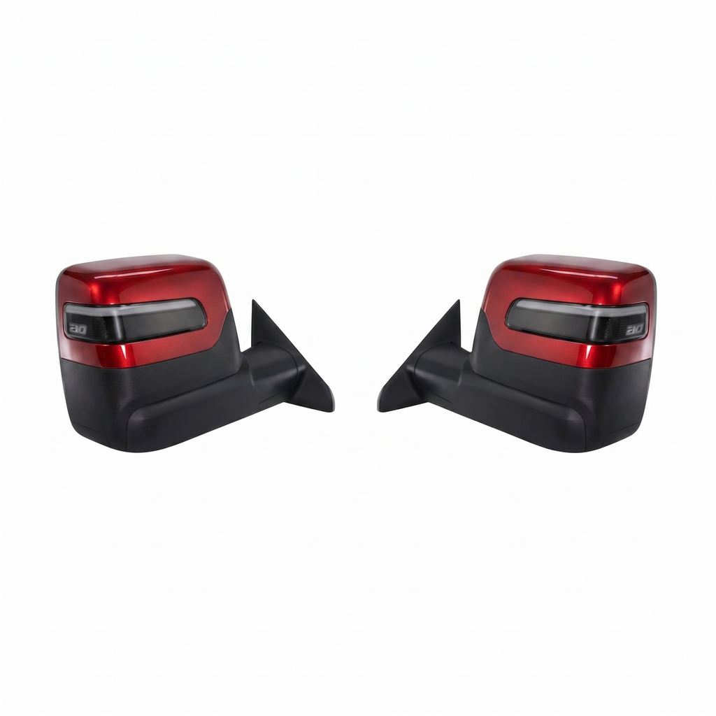 2010-2018 Ram 2500/3500 Tow Mirrors (New Style) (Textured Arm)