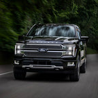 2024-2025 Ford F150 Platinum “Black Package” LED Grille Light Kit – White DRL Strip, IP67, Plug-and-Play Ready