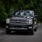 2024-2025 Ford F150 Platinum “Black Package” LED Grille Light Kit – White DRL Strip, IP67, Plug-and-Play Ready