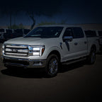 2024-2025 Ford F150 Lariat LED Grille Light Kit – White DRL Strip, IP67, Plug-and-Play Ready